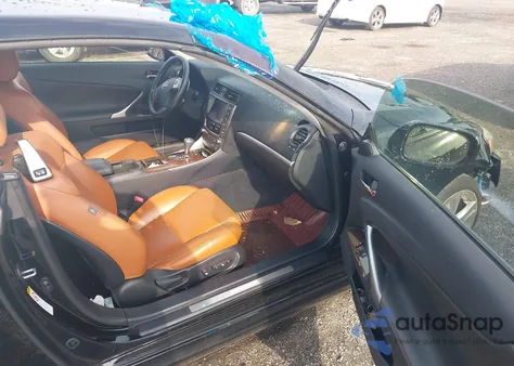 2012 Lexus Is 350C from USA, damaged, VIN JTHFE2C29C2507281